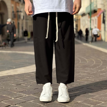 Pantalone japanone morbido nero - FLAG STORE